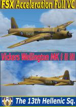 FSX/Fs2004 Vickers Wellington RHAF multi model package.
